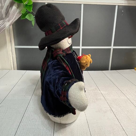Snowman Weighted Shelf Sitter or Doorstopper - Picture 5 of 10